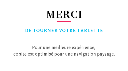 tournez votre tablette